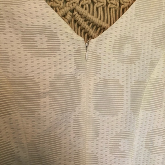 NWT | 2 | J.Crew Factory White Pocket Dress - Picture 7 of 8